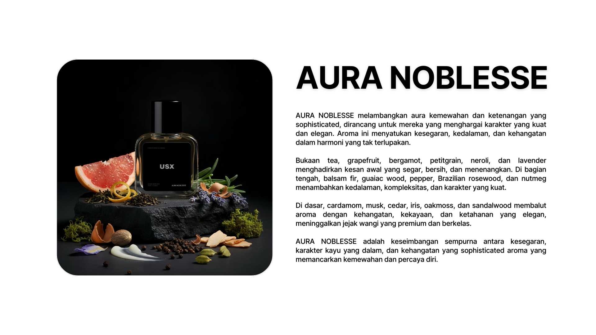 USX FRAGRANCE Aura Noblesse